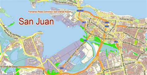 san juan city map
